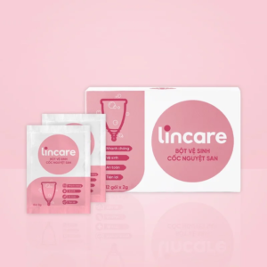 Bột tiệt trùng cốc nguyệt san Lincare